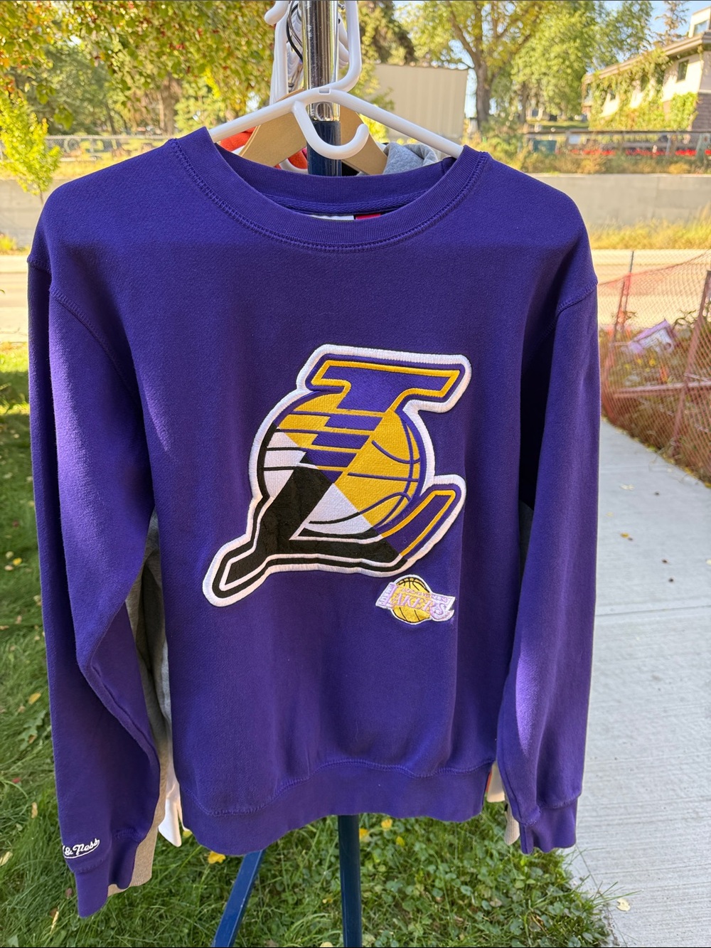 Purple Crewneck Sweatshirt